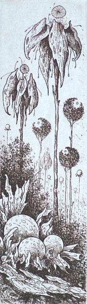Crystaltrees, 2011, 3.3 x 11 cm
