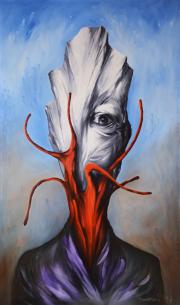 Portré 18, 1997, olaj, vászon, 60 x 100 cm