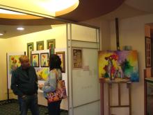 Kiállítás a miskolci City Hotelben