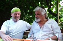 Otto Rapp festőművész barátommal