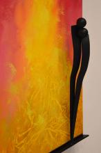 Festmény-szobor közös alkotás (részlet)