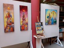 Kiállítás a Wigner Középiskola könyvtárában