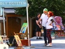 Teleki Clara szervezővel