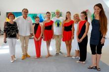 Kiállítás megnyitó a St.Andrea Szőlőbirtokon