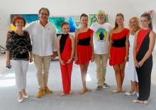 Kiállítás megnyitó a St.Andrea Szőlőbirtokon