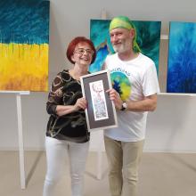 Teleki Clara, a kiállítás kurátora