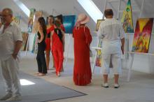 Kiállítás megnyitó a St.Andrea Szőlőbirtokon