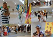 Kiállítás megnyitó a St.Andrea Szőlőbirtokon