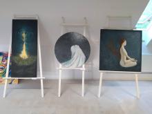 Fotók a kiállításról - Kele Juci festményei